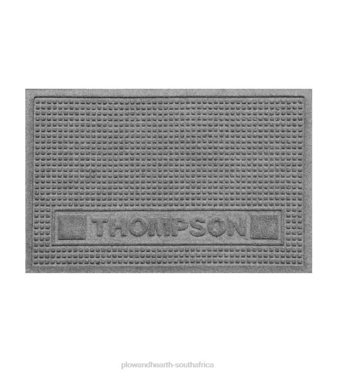 Rugs & Mats Plow & Hearth Personalized Waterhog Squares Pet Doormat NFLB1299