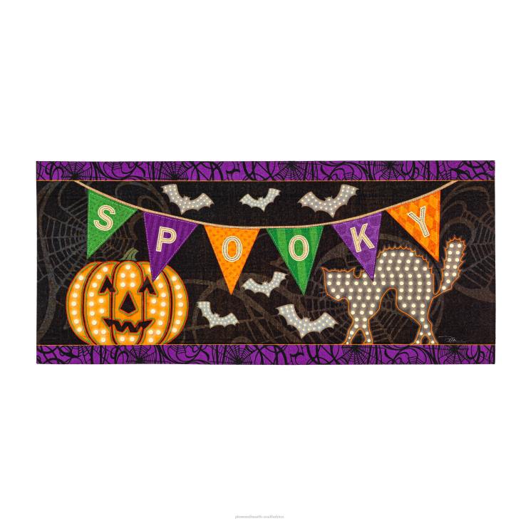Rugs & Mats Plow & Hearth Spooky Lights Sassafras Switch Mat NFLB1958
