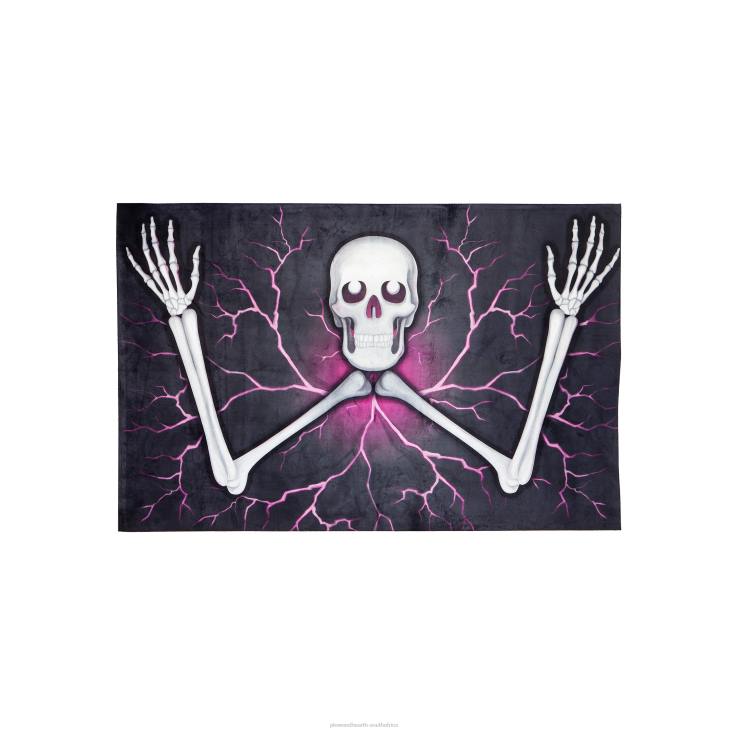 Rugs & Mats Plow & Hearth Spooky Skeleton Layering Mat NFLB1964