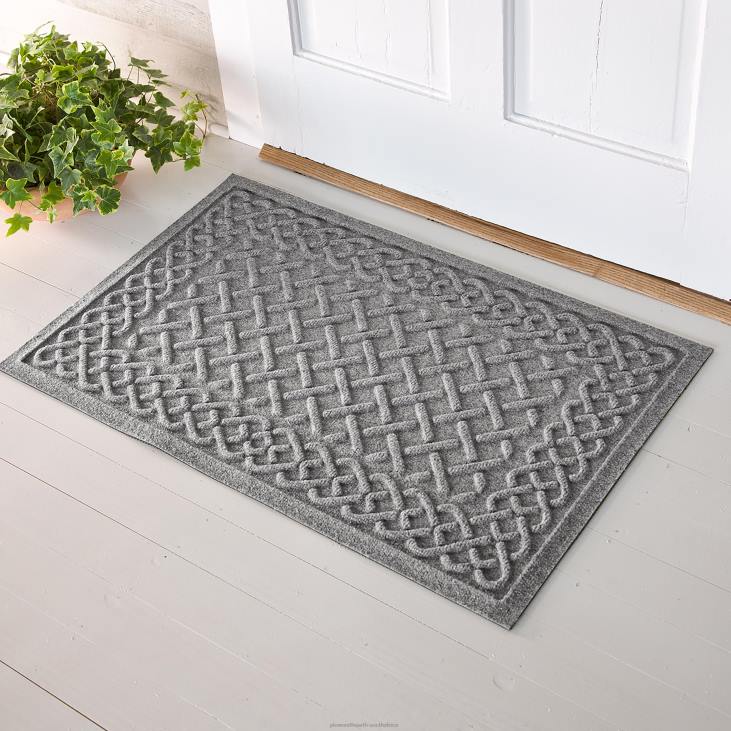 Rugs & Mats Plow & Hearth Waterhog Cable Weave Doormat, 20x 30- Camel NFLB1275