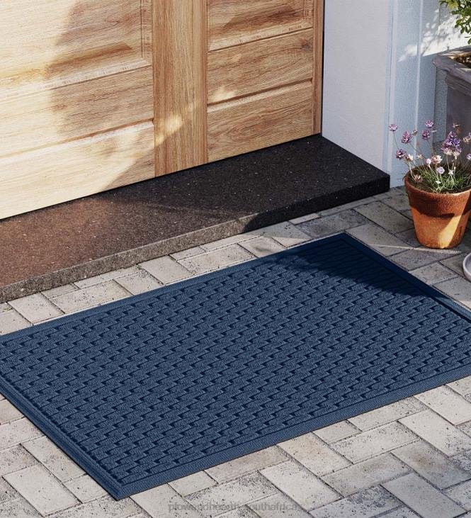 Rugs & Mats Plow & Hearth Waterhog Indoor/Outdoor Hampton Doormat, 2' x 3' - Bordeaux NFLB1309