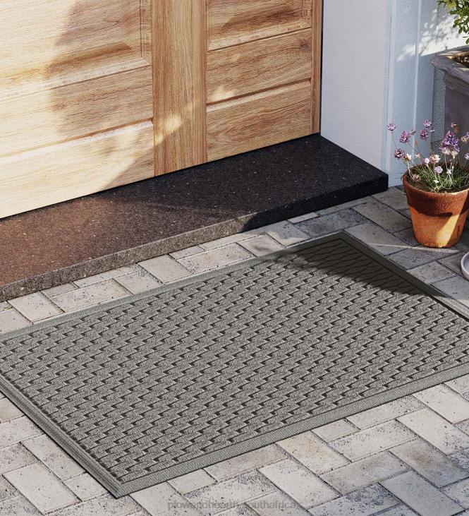 Rugs & Mats Plow & Hearth Waterhog Indoor/Outdoor Hampton Doormat, 2' x 3' - Bordeaux NFLB1309