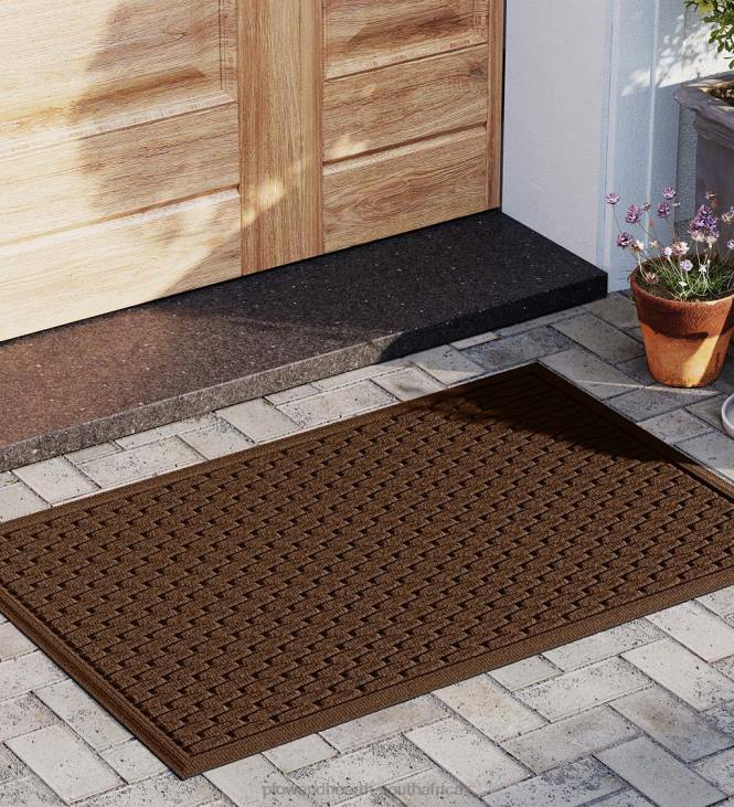 Rugs & Mats Plow & Hearth Waterhog Indoor/Outdoor Hampton Doormat, 2' x 3' - Bordeaux NFLB1309
