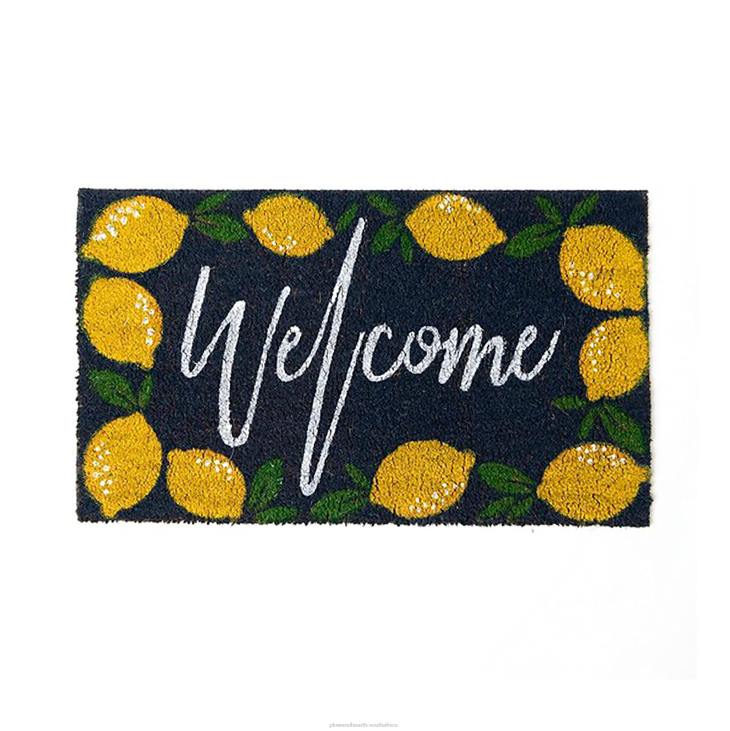 Rugs & Mats Plow & Hearth Welcome Lemons Coir Mat NFLB1952