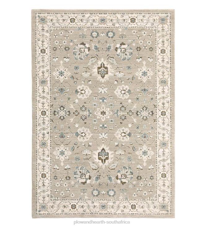 Rugs & Mats Plow & Hearth Ashland Daybreak Synthetic Blend Indoor Border Rug NFLB1859