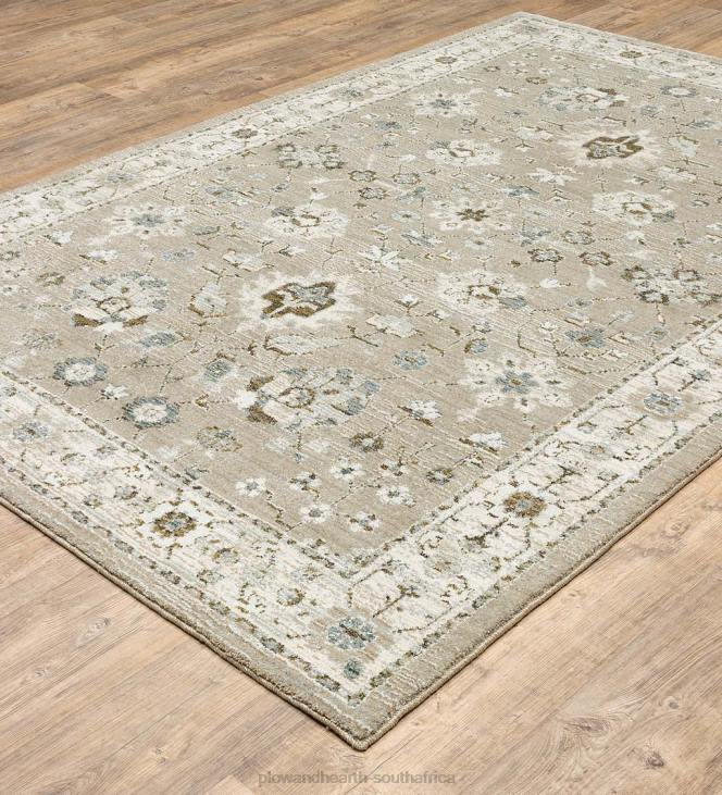 Rugs & Mats Plow & Hearth Ashland Daybreak Synthetic Blend Indoor Border Rug NFLB1859