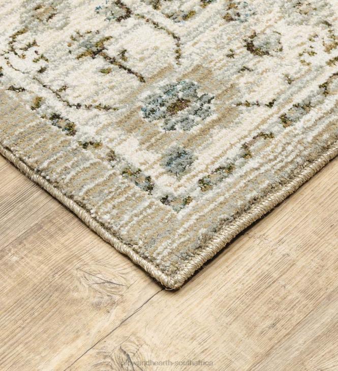 Rugs & Mats Plow & Hearth Ashland Daybreak Synthetic Blend Indoor Border Rug NFLB1859