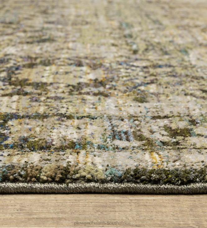 Rugs & Mats Plow & Hearth Ashland Evening Synthetic Blend Indoor Border Rug NFLB1857