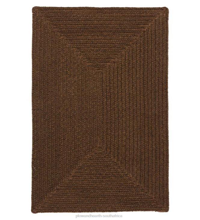 Rugs & Mats Plow & Hearth Bear Creek Rectangular Braided Wool Blend Rug NFLB1777