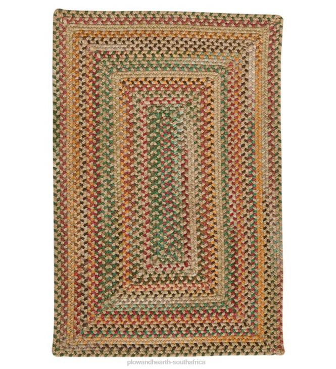 Rugs & Mats Plow & Hearth Bear Creek Rectangular Braided Wool Blend Rug NFLB1777