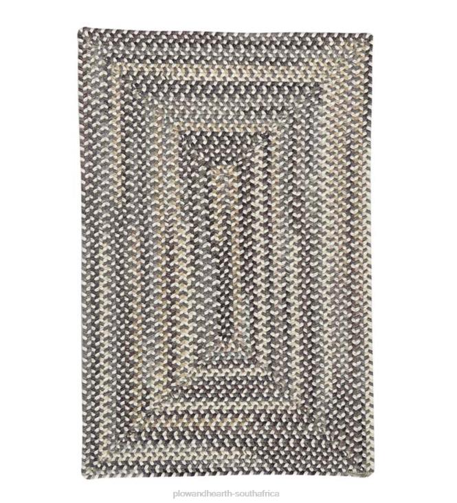 Rugs & Mats Plow & Hearth Bear Creek Rectangular Braided Wool Blend Rug NFLB1777
