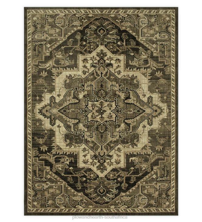 Rugs & Mats Plow & Hearth Black River Falls Medallion EverStrand Rug NFLB1809