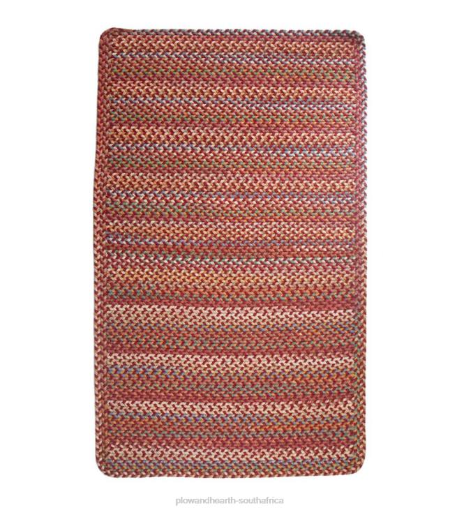 Rugs & Mats Plow & Hearth Blue Ridge Rectangle Wool Braided Rugs NFLB1765