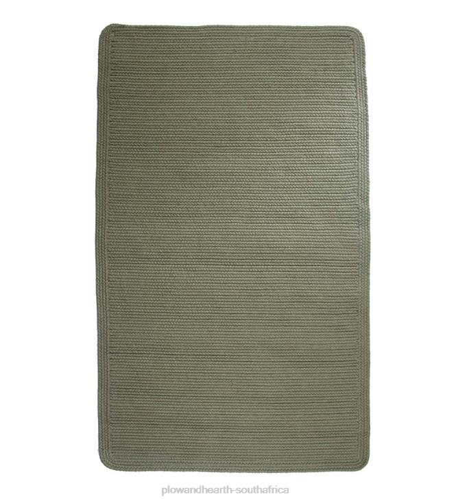 Rugs & Mats Plow & Hearth Blue Ridge Rectangle Wool Braided Rugs NFLB1765