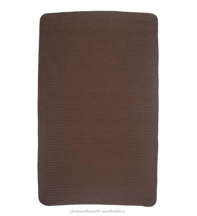 Rugs & Mats Plow & Hearth Blue Ridge Rectangle Wool Braided Rugs NFLB1765