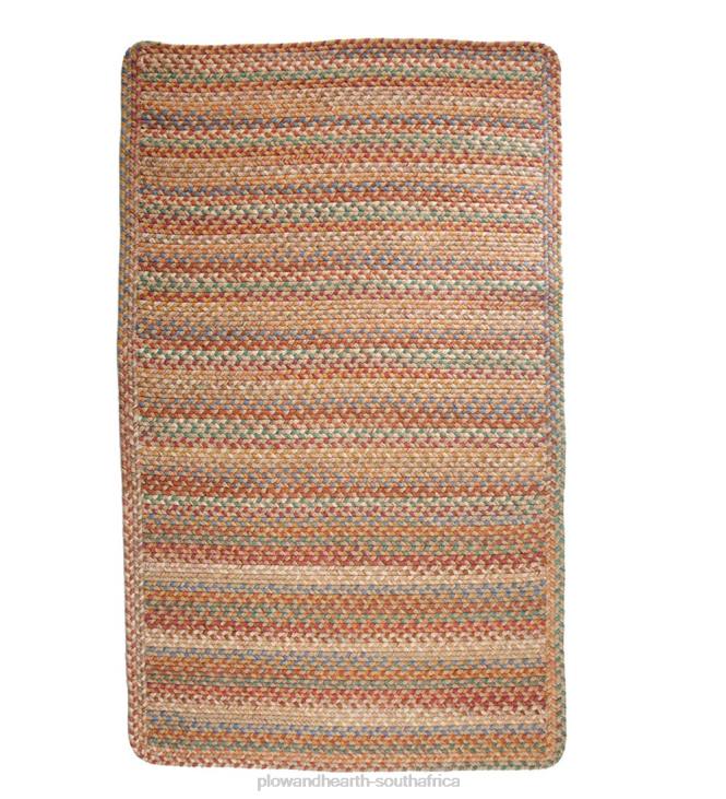 Rugs & Mats Plow & Hearth Blue Ridge Rectangle Wool Braided Rugs NFLB1765