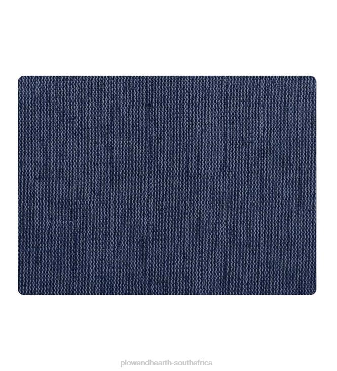 Rugs & Mats Plow & Hearth Burbury Weave Desk Chair Mat - Gray NFLB1782