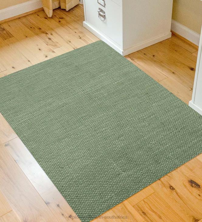 Rugs & Mats Plow & Hearth Burbury Weave Desk Chair Mat - Gray NFLB1782