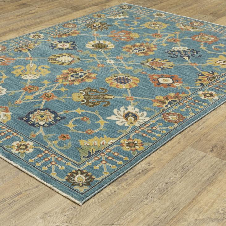 Rugs & Mats Plow & Hearth Clover Hill Gems Polypropylene Rug NFLB1864
