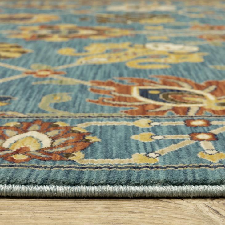 Rugs & Mats Plow & Hearth Clover Hill Gems Polypropylene Rug NFLB1864