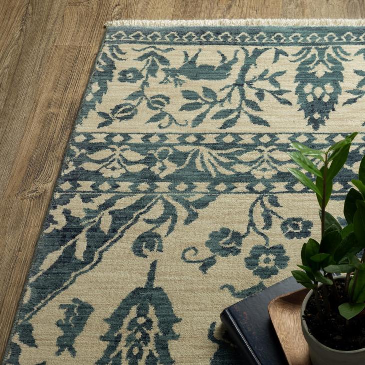 Rugs & Mats Plow & Hearth Clover Hill Porcelain Polypropylene Rug NFLB1855