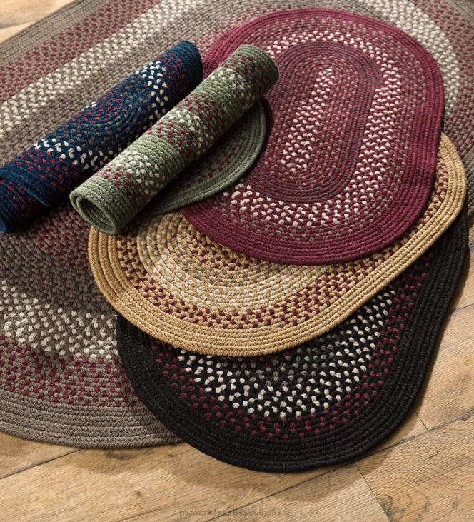Rugs & Mats Plow & Hearth Country Classic Braided Polypropylene Rugs NFLB1784