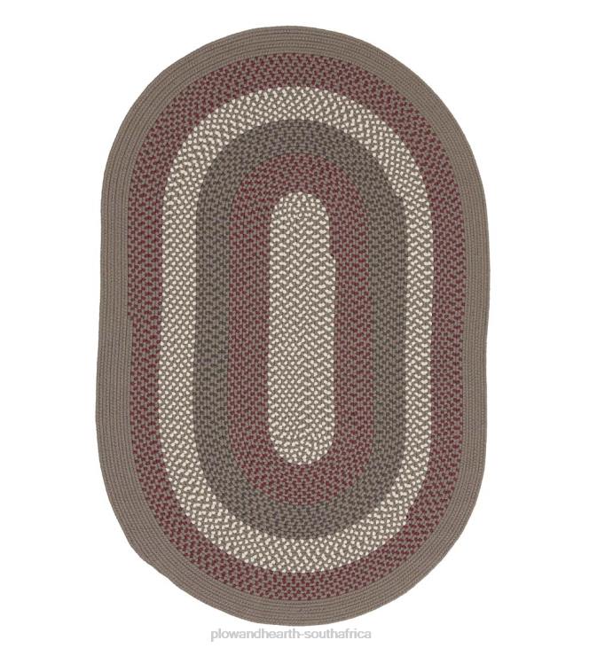 Rugs & Mats Plow & Hearth Country Classic Braided Polypropylene Rugs NFLB1784