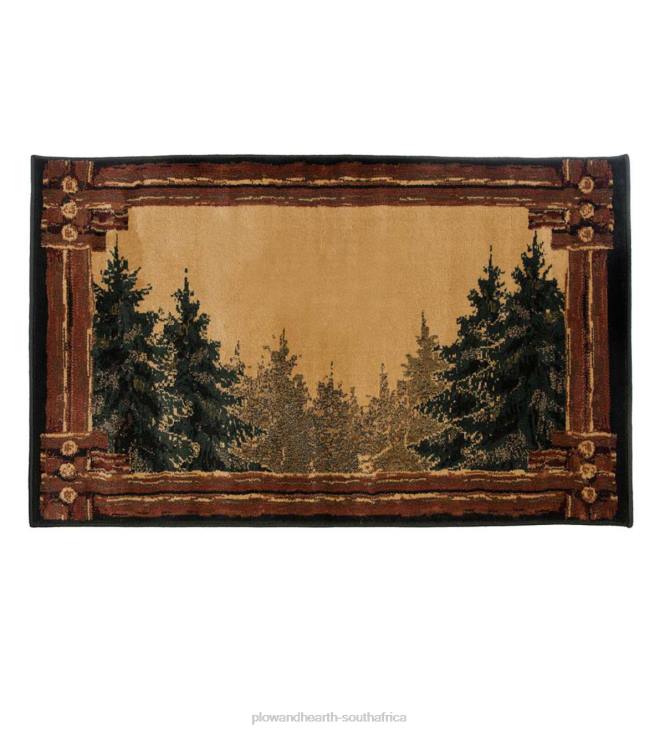 Rugs & Mats Plow & Hearth Forest Trail Area Rug, 30 W x 50 L NFLB1774