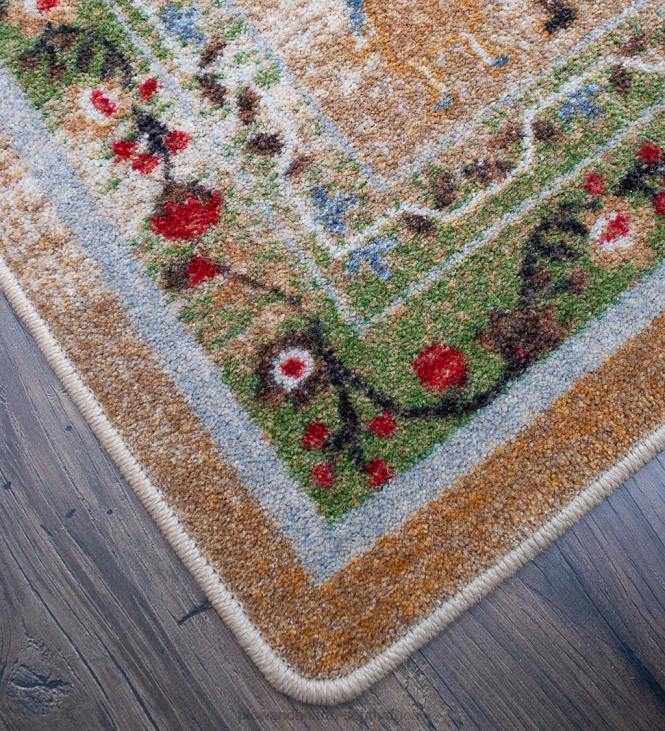 Rugs & Mats Plow & Hearth Grafton Folk Art EnduraStran Rug NFLB1760