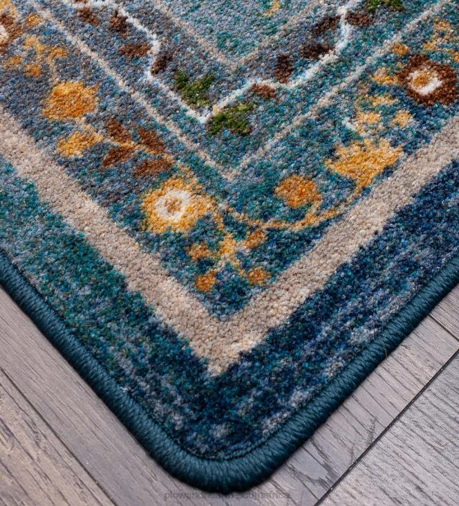 Rugs & Mats Plow & Hearth Grafton Folk Art EnduraStran Rug NFLB1760