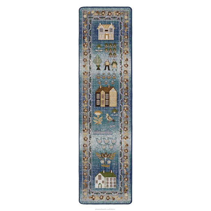 Rugs & Mats Plow & Hearth Grafton Folk Art EnduraStran Rug NFLB1760