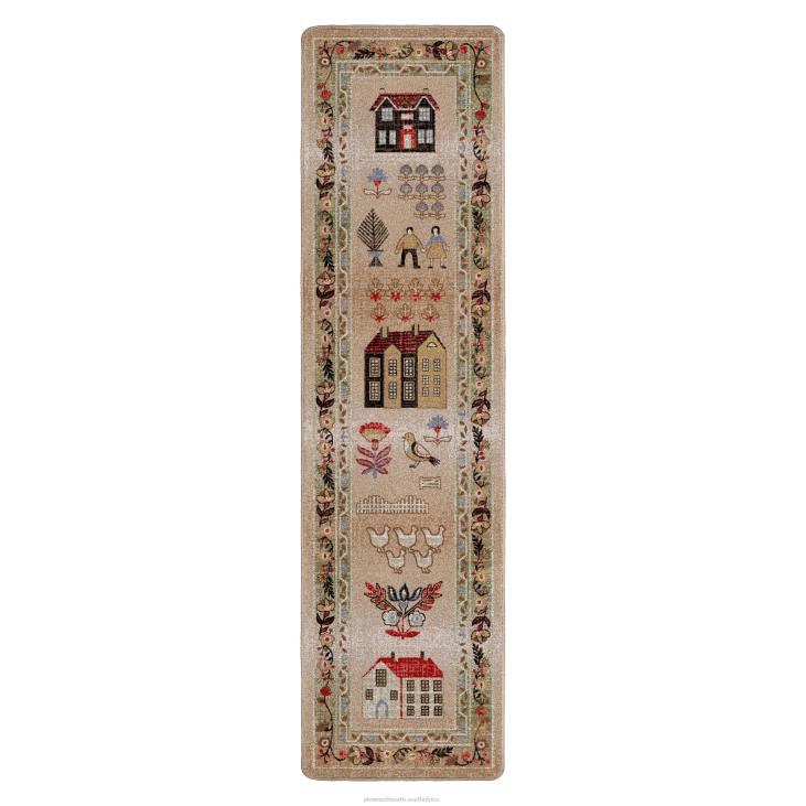 Rugs & Mats Plow & Hearth Grafton Folk Art EnduraStran Rug NFLB1760