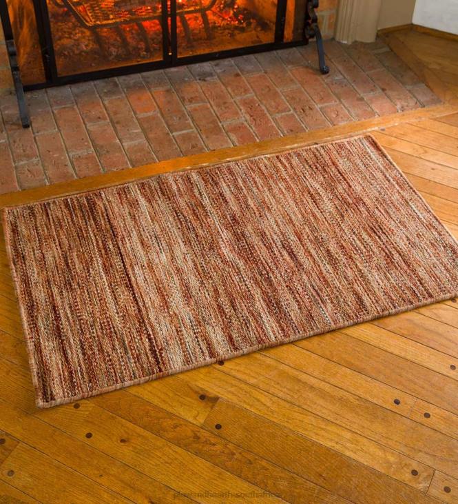Rugs & Mats Plow & Hearth Hand-Tufted Wool Fairfax Rug NFLB1845