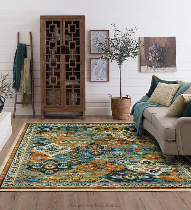 Rugs & Mats Plow & Hearth Hazel Mountain SmartStrand Rug NFLB1854