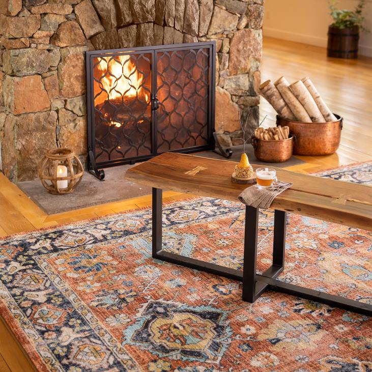 Rugs & Mats Plow & Hearth Hazel River SmartStrand Rug NFLB1802