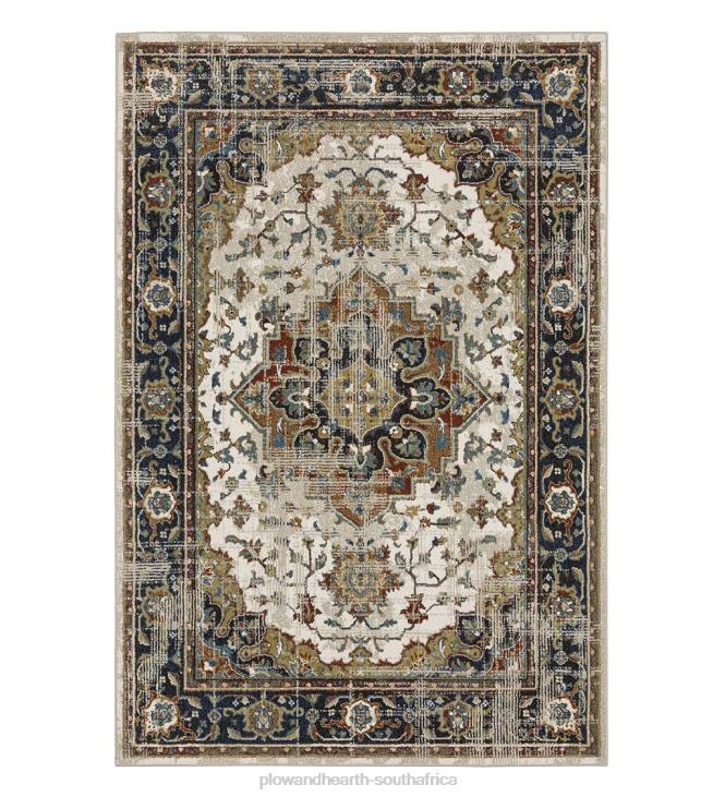 Rugs & Mats Plow & Hearth Heartland Medallion Polypropylene Rug NFLB1873