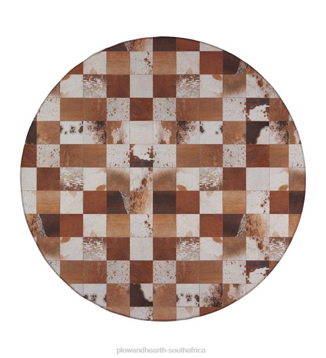 Rugs & Mats Plow & Hearth Hyde Park Round Rug NFLB1833