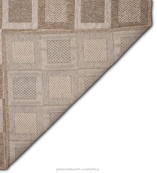 Rugs & Mats Plow & Hearth Indoor/Outdoor Beachcomber Squares Rug NFLB1808