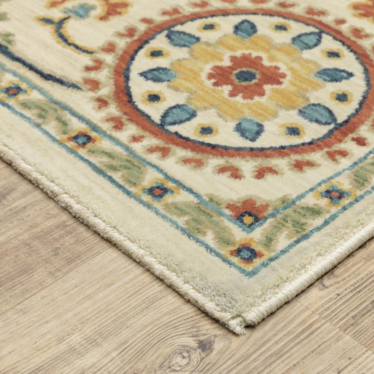 Rugs & Mats Plow & Hearth Indoor/Outdoor Clover Hill Meadow Polypropylene Rug NFLB1852