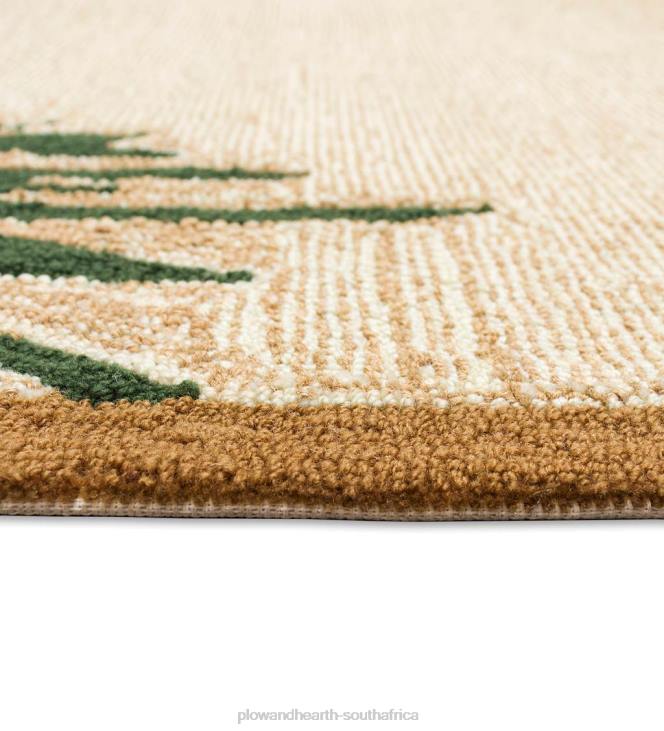 Rugs & Mats Plow & Hearth Indoor/Outdoor Forest Lake Border Rug NFLB1792