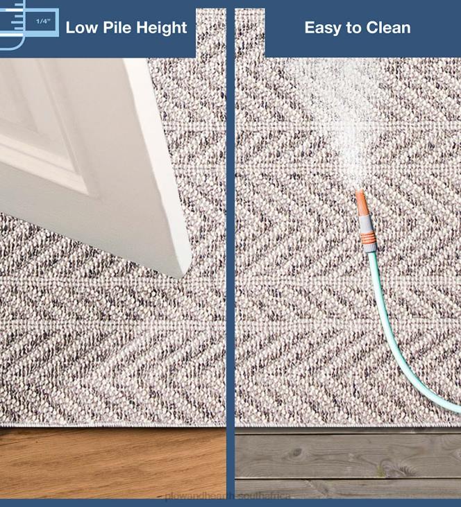 Rugs & Mats Plow & Hearth Indoor/Outdoor Kitty Hawk Chevron Rug NFLB1800