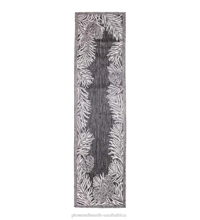 Rugs & Mats Plow & Hearth Indoor/Outdoor Pine Grove Border Rug NFLB1825