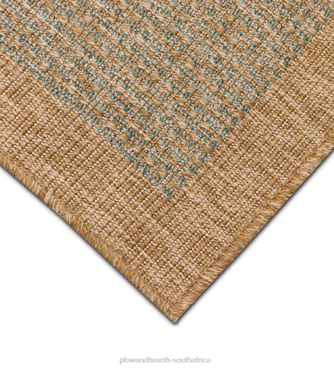 Rugs & Mats Plow & Hearth Indoor/Outdoor Toulouse Border Print Rug NFLB1799