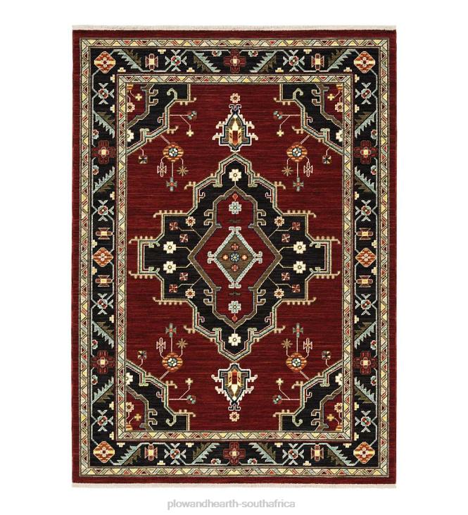 Rugs & Mats Plow & Hearth Laurenburg Border Wool Rug NFLB1807