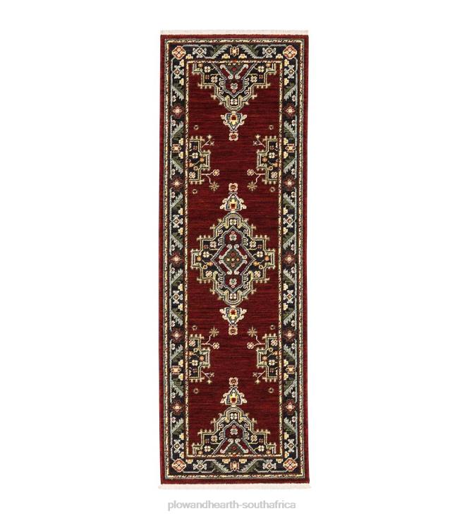 Rugs & Mats Plow & Hearth Laurenburg Border Wool Rug NFLB1807
