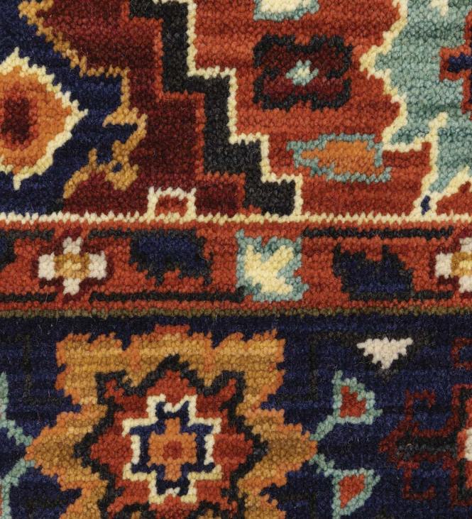 Rugs & Mats Plow & Hearth Laurenburg Kaleidoscope Wool Rug NFLB1844