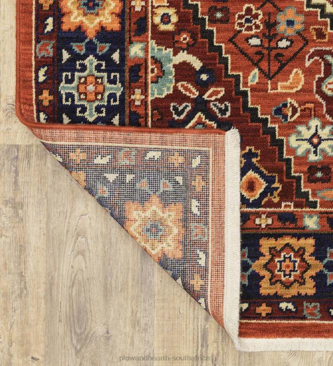 Rugs & Mats Plow & Hearth Laurenburg Kaleidoscope Wool Rug NFLB1844