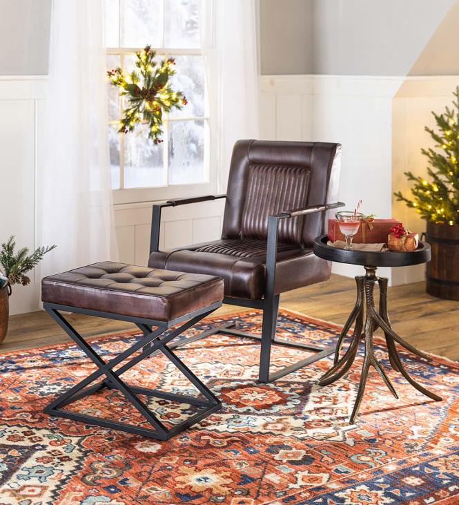 Rugs & Mats Plow & Hearth Laurenburg Kaleidoscope Wool Rug NFLB1844