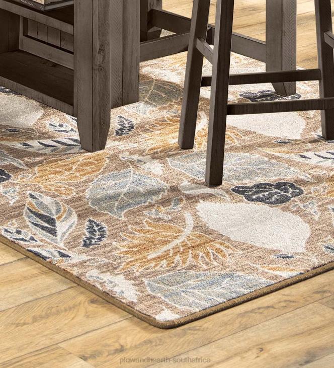 Rugs & Mats Plow & Hearth Leaves EnduraStran Area Rug NFLB1853