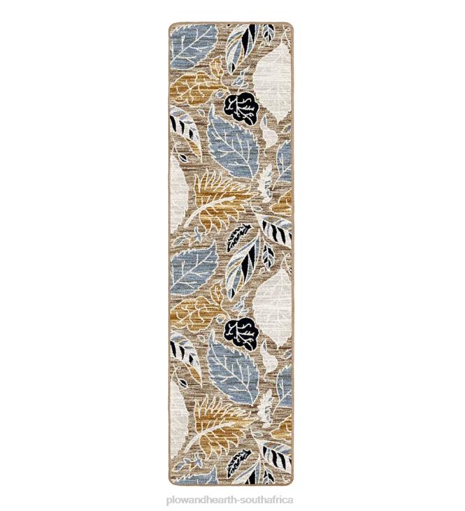 Rugs & Mats Plow & Hearth Leaves EnduraStran Area Rug NFLB1853
